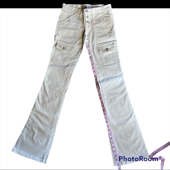 Joie Taupe Cargo Jeans - Picture 7 of 11